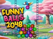 遊戲有趣的球 2048 在線