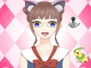 遊戲可愛的動漫女孩裝扮 在線