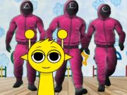 遊戲魷魚遊戲室中的 Sprunki 在線