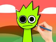 遊戲著色書：Sprunki Owakcx 在線