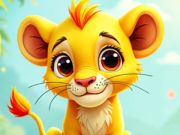 遊戲拼圖拼圖：嬰兒Simba 在線