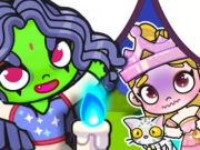 遊戲拼圖拼圖：Elphaba和Glinda 在線