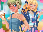 遊戲少女在牛仔布中 在線
