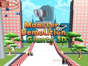 遊戲怪物拆除巨頭3D 在線