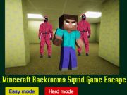遊戲Minecraft Backrooms魷魚游戲逃脫 在線