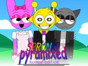 遊戲Sprunki Pyramixed：人類版 在線