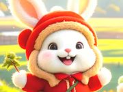 遊戲拼圖拼圖：遠足兔子 在線