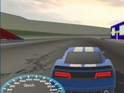 遊戲駕駛藍色汽車 在線