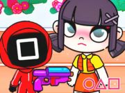 遊戲拼圖拼圖：魷魚游戲與化身 在線