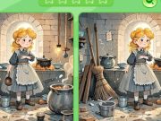 遊戲找到差異：灰姑娘 在線