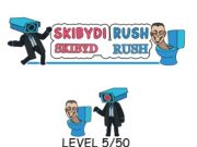 遊戲Skibydi Rush 在線