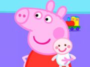 遊戲拼圖拼圖：Peppa Pig New Baby 在線