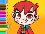 遊戲著色書：化身世界男生在線