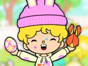 遊戲拼圖拼圖：Toca Boca復活節在線