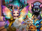 遊戲神秘的熟悉者著迷在線
