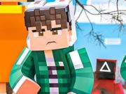 遊戲拼圖拼圖：魷魚游戲Minecraft在線