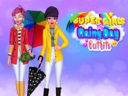 遊戲超級女孩我的雨天服裝在線