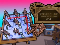 遊戲Steampunk Merge To Battle在線