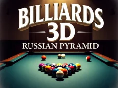 遊戲Billiards 3D Russian Pyramid在線