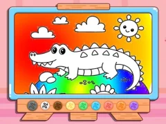 遊戲Coloring Book: Crocodile在線