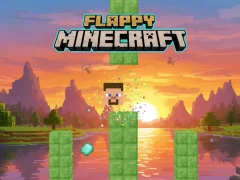 遊戲Flappy Minecraft在線