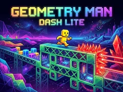 遊戲Geometry Man Dash Lite在線