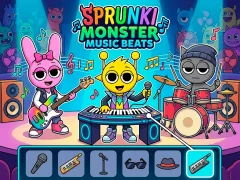 遊戲Sprunki Monster Music Beats在線