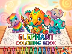 遊戲Elephant Coloring Book在線