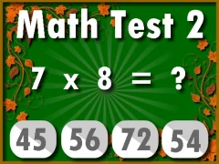 遊戲Math Test 2在線