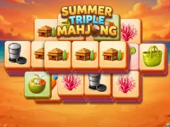 遊戲Summer Triple Mahjong在線
