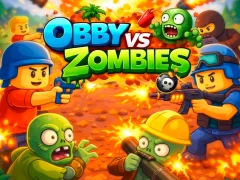 遊戲Obby vs Zombies在線