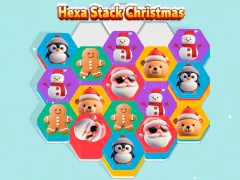 遊戲Hexa Stack Christmas在線