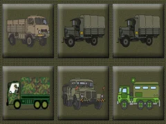 遊戲Army Trucks Memory在線