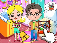 遊戲Toka Boka Home Clean Up Design在線