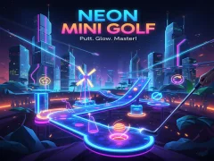 遊戲Neon Mini Golf在線