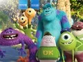 遊戲Monsters University Tic-Tac-Throw在線