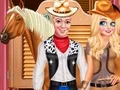 遊戲Frozen Couple Cowboy Style在線