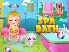 遊戲Baby Hazel Spa Bath在線