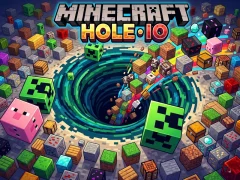 遊戲Minecraft Hole IO在線