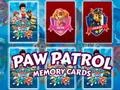 遊戲Paw Patrol Memory Cards在線