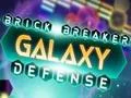 遊戲Brick Breaker Galaxy Defense在線
