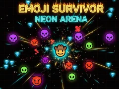 遊戲Emoji Survivor - Neon Arena在線