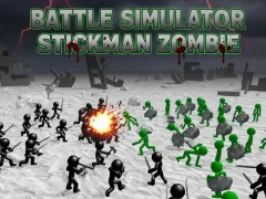 遊戲Battle Simulator Stickman Zombie在線