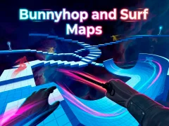 遊戲Bunnyhop and Surf Maps在線