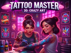 遊戲Tattoo Master 3D: Crazy Art在線