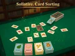 遊戲Solitaire. Card Sorting在線