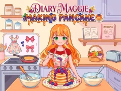 遊戲Diary Maggie Making Pancake在線