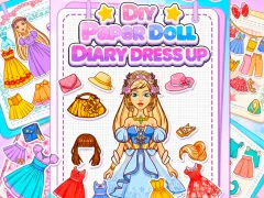 遊戲Diy Paper Doll Diary Dress Up在線