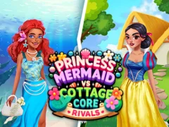 遊戲Princess Cottage Core vs Mermaid Core Rivals在線