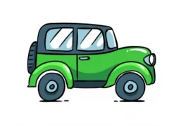 遊戲Cartoon Cars Spot The Difference在線